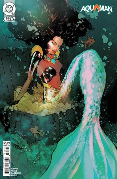 Aquaman #5 Cover B Marcio Takara Card Stock Variant DC Comics