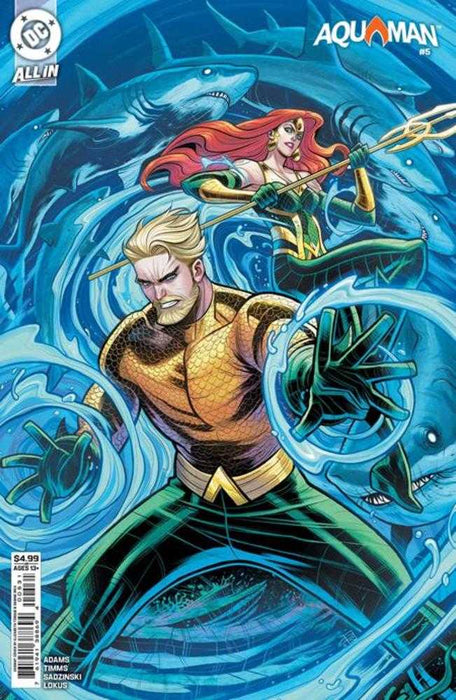 Aquaman #5 Cover C Elizabeth Torque Card Stock Variant DC Comics
