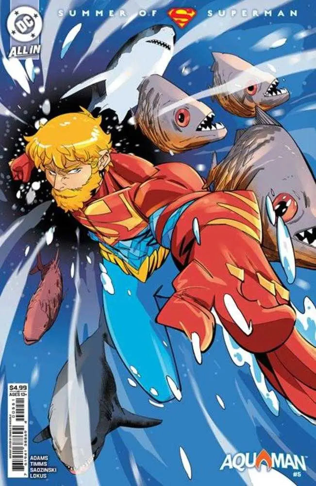 Aquaman #5 Cover D Daniele Di Nicuolo Supersmash-Up Card Stock Variant DC Comics
