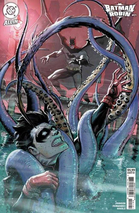 Batman And Robin #21 Cover B Juan Ferreyra Card Stock Variant DC Comics