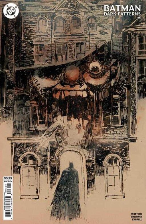 Batman Dark Patterns #6 (Of 12) Cover B Ashley Wood Card Stock Variant DC Comics