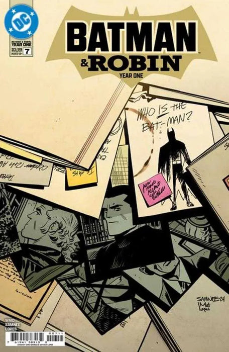 Batman & Robin Year One #7 (Of 12) Cover A Chris Samnee DC Comics