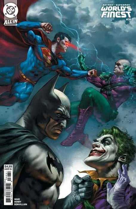 Batman Superman Worlds Finest #39 Cover B Lucio Parrillo Card Stock Variant (We Are Yesterday) DC Comics