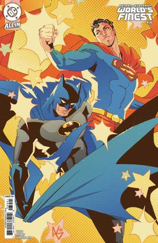 Batman Superman Worlds Finest #39 Cover D 1 in 25 Al Kaplan Card Stock Variant (We Are Yesterday) DC Comics