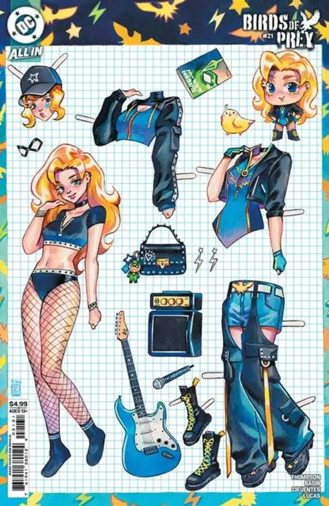 Birds Of Prey #21 Cover C Rian Gonzales Card Stock Variant DC Comics