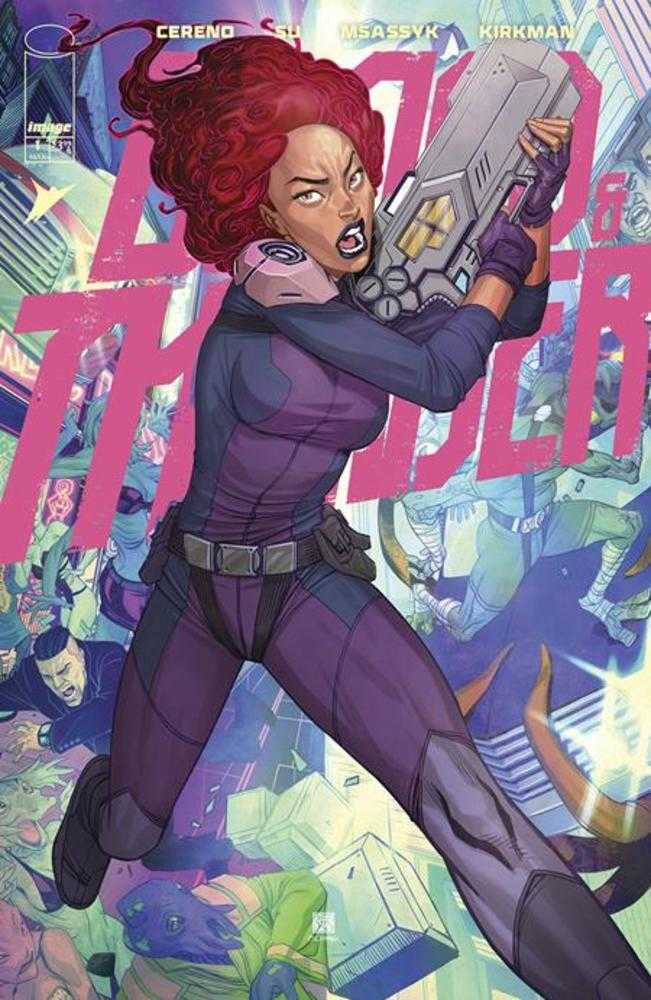 Blood & Thunder #1 Cover D 1 in 25 Bernard Chang Variant (Mature) Image Comics