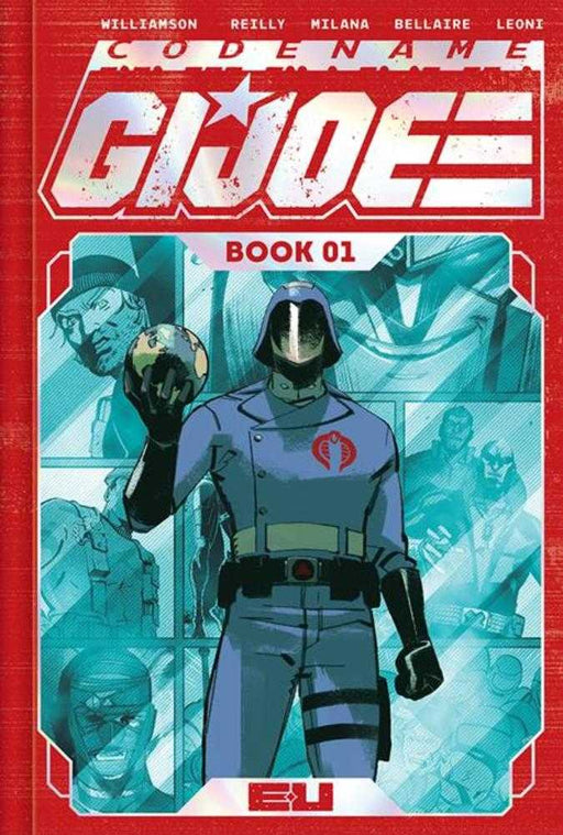 Codename G.I. Joe Deluxe Edition Hardcover Book 01 Direct Market Exclusive Andrea Milana & Annalisa Leoni Spot Foil Cover Image Comics