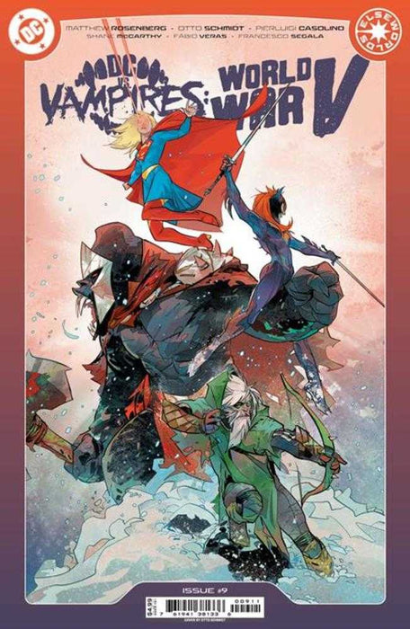 DC vs Vampires World War V #9 (Of 12) Cover A Otto Schmidt DC Comics