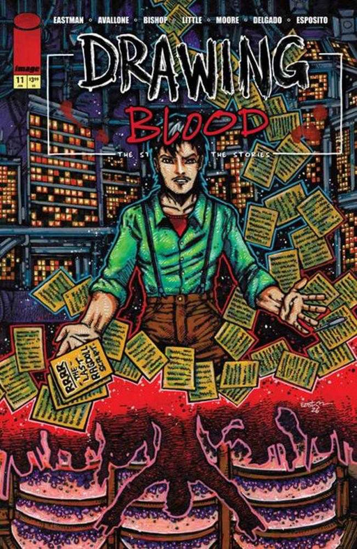 Drawing Blood #11 (Of 12) Cover A Kevin Eastman Image Comics