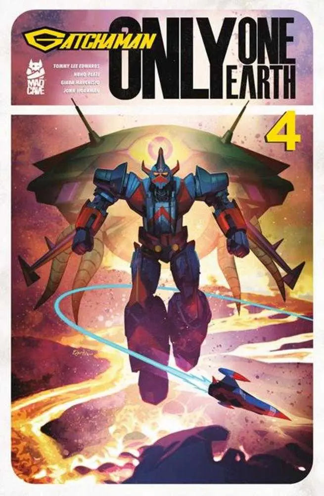 Gatchaman Only One Earth #4 (Of 4) Mad Cave Studios