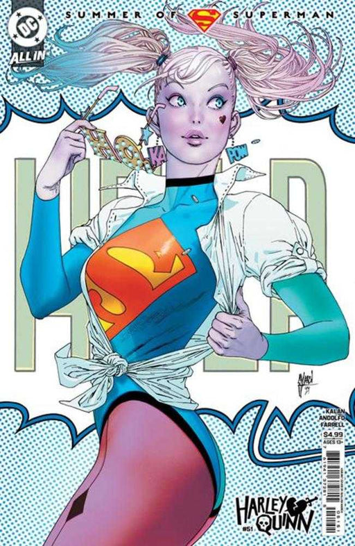 Harley Quinn #51 Cover D Guillem March Supersmash-Up Card Stock Variant DC Comics