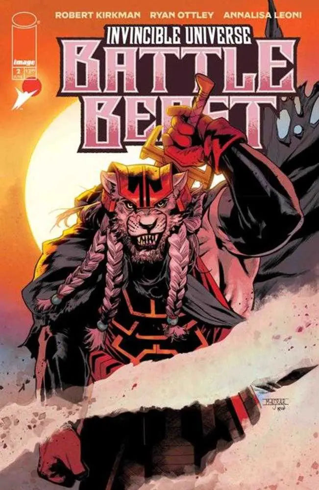 Invincible Universe Battle Beast #2 Cover D 1 in 25 Mahmud Asrar & Matthew Wilson Variant Image Comics