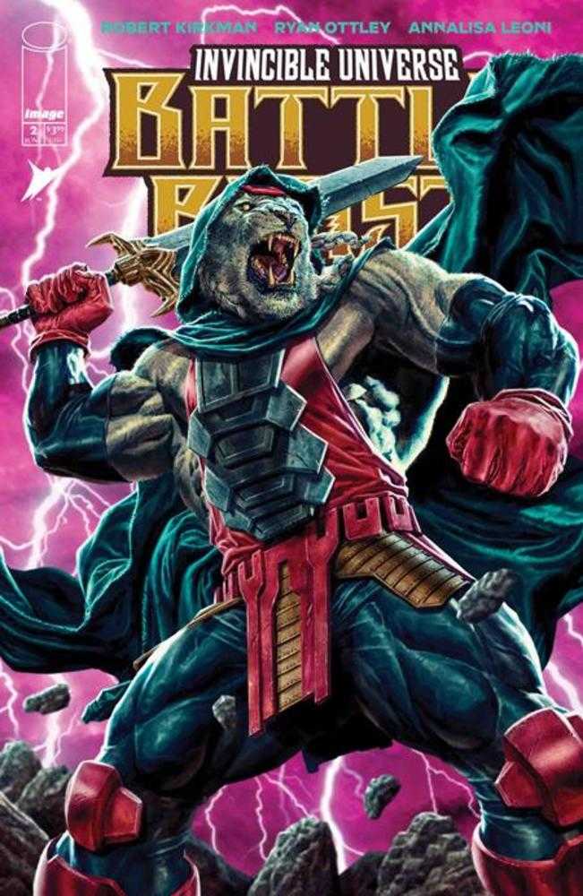 Invincible Universe Battle Beast #2 Cover F 1 in 100 Lee Bermejo Variant Image Comics