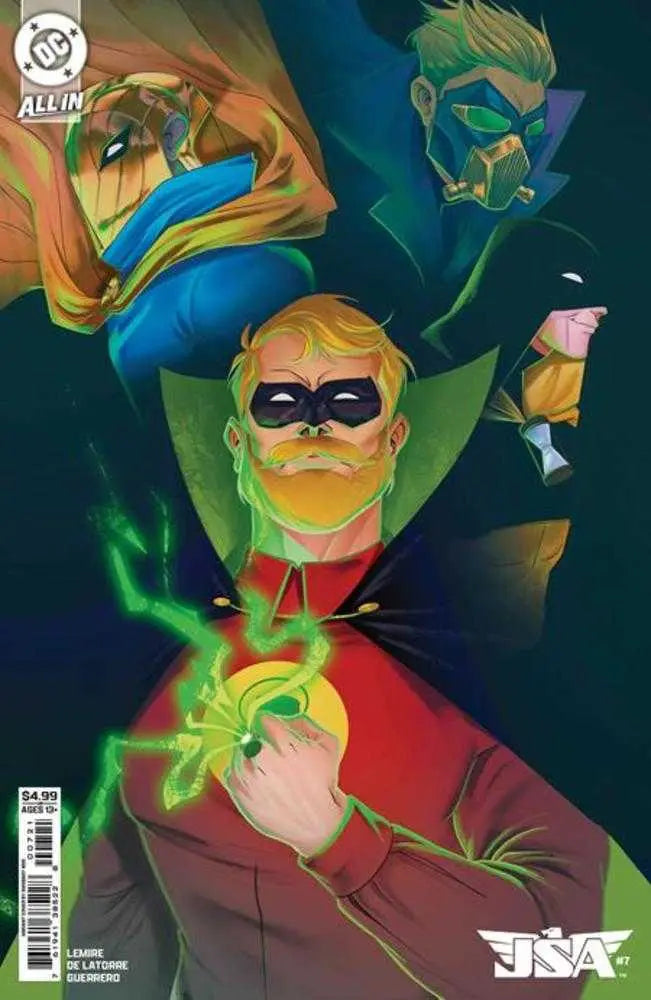 JSA #7 Cover B Sweeney Boo Card Stock Variant DC Comics
