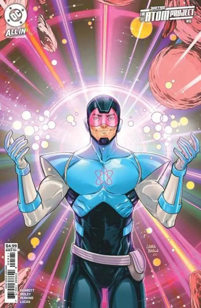 Justice League The Atom Project #5 (Of 6) Cover B Laura Braga Card Stock Variant DC Comics