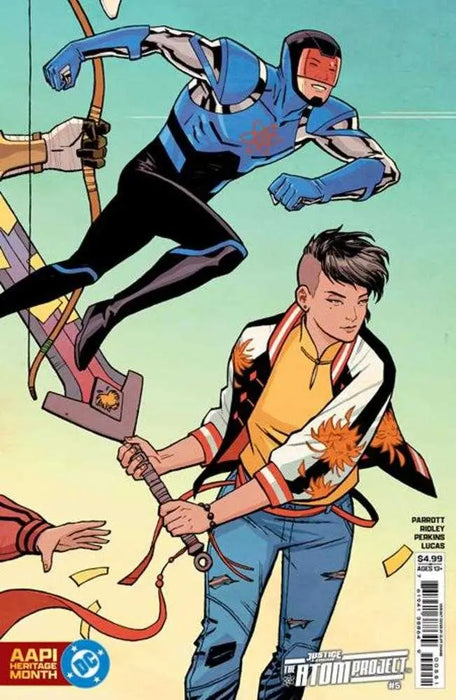 Justice League The Atom Project #5 (Of 6) Cover D Cliff Chiang Aapi Heritage Month Connecting Card Stock Variant DC Comics