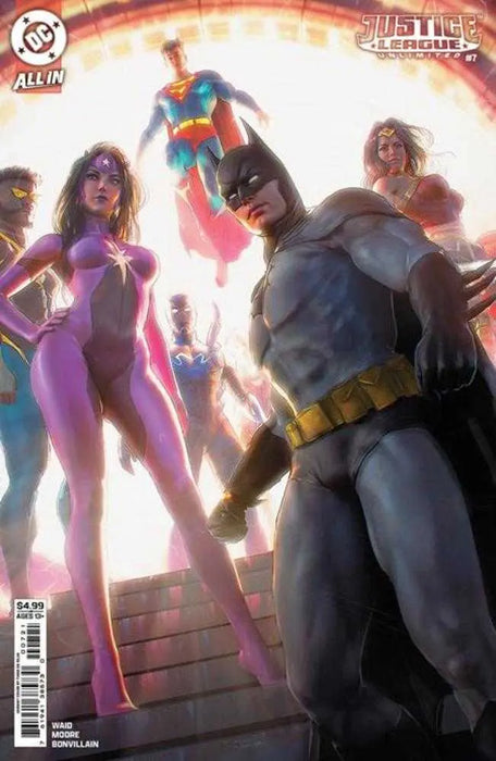 Justice League Unlimited #7 Cover B Tiago Da Silva Card Stock Variant (We Are Yesterday) DC Comics