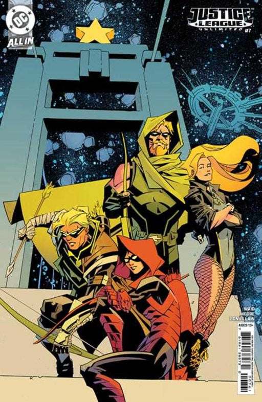 Justice League Unlimited #7 Cover H 1 in 50 Phil Hester Card Stock Variant (We Are Yesterday) DC Comics