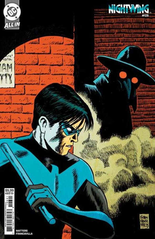 Nightwing #126 Cover C Francesco Francavilla Card Stock Variant DC Comics