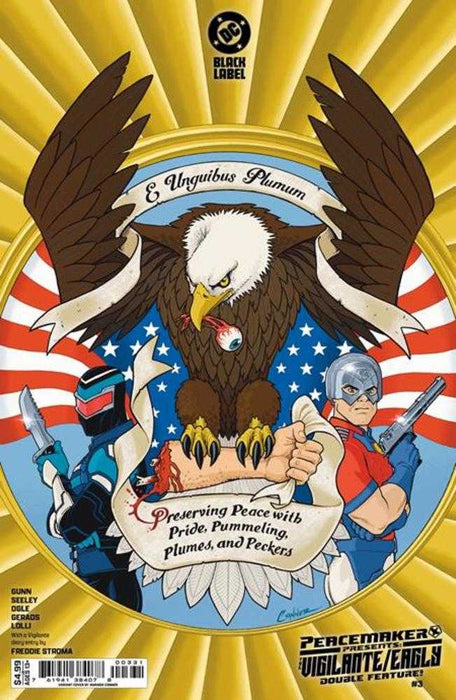 Peacemaker Presents The Vigilante Eagly Double Feature #3 (Of 5) Cover C Amanda Conner Card Stock Variant (Mature) DC Comics