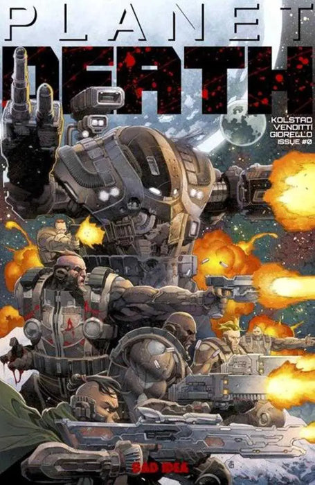 Planet Death #0 (Of 4) Cover A Tomas Giorello Bad Idea