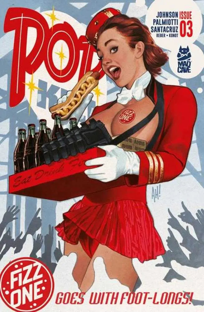 Pop Kill #3 (Of 4) Cover B Adam Hughes Variant (Mature) Mad Cave Studios
