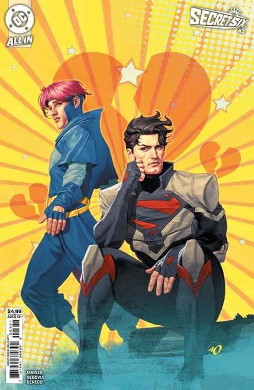 Secret Six #3 (Of 6) Cover B Ariel Olivetti Card Stock Variant DC Comics