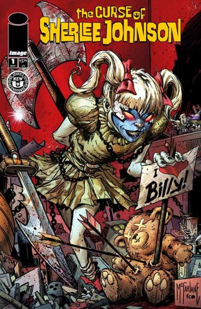 Spawn The Curse Of Sherlee Johnson #1 Cover B Todd McFarlane Variant Image Comics