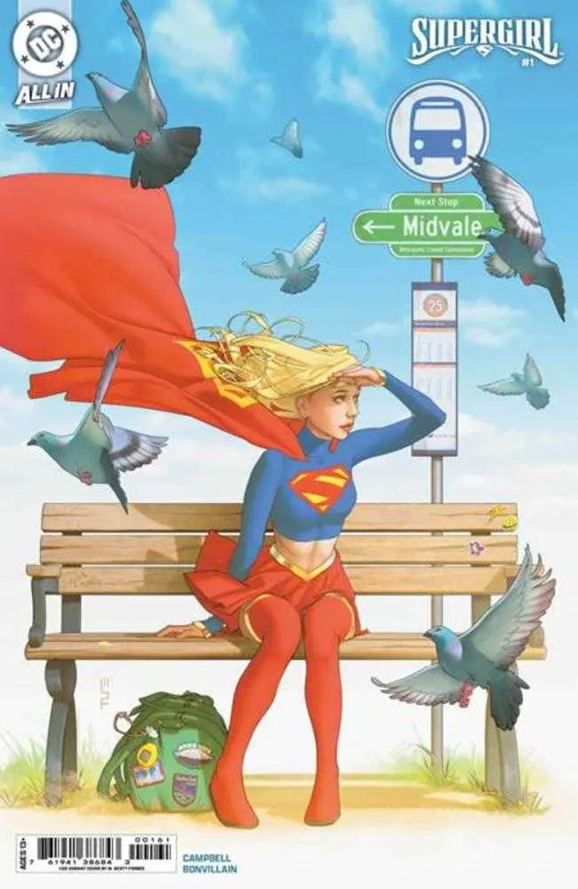 Supergirl #1 Cover H 1 in 50 W Scott Forbes Card Stock Variant DC Comics
