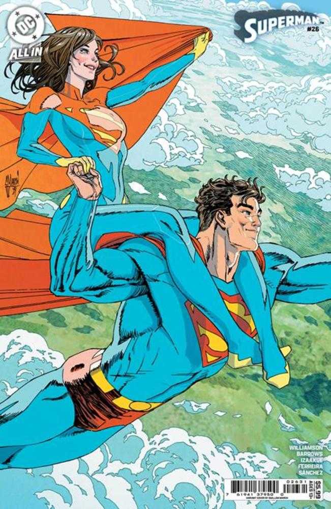 Superman #26 Cover C Guillem March Card Stock Variant DC Comics
