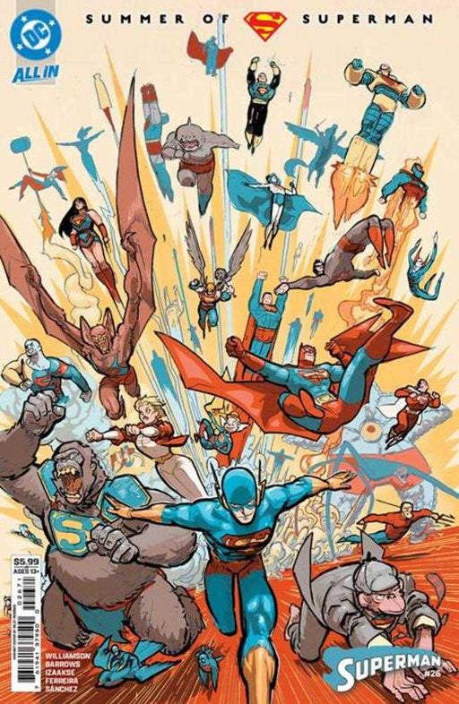 Superman #26 Cover E Riley Rossmo Supersmash-Up Card Stock Variant DC Comics