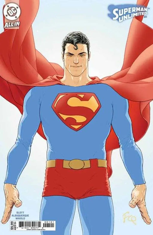 Superman Unlimited #1 Cover B Frank Quitely Card Stock Variant DC Comics