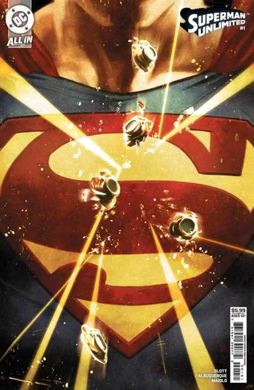 Superman Unlimited #1 Cover E Sebastian Fiumara Card Stock Variant DC Comics