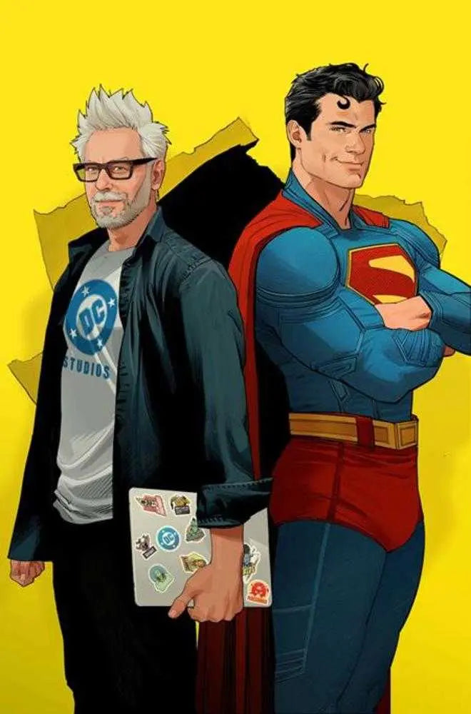 Superman Unlimited #1 Cover F Dan Mora James Gunn Cameo Card Stock Variant DC Comics