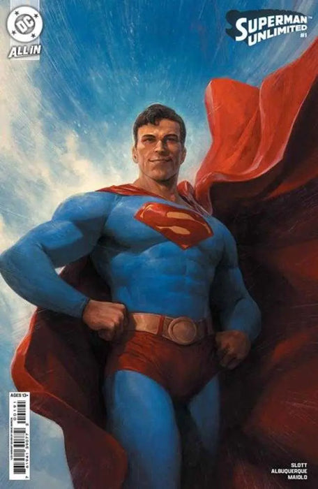 Superman Unlimited #1 Cover J 1 in 25 Dave Rapoza Card Stock Variant DC Comics