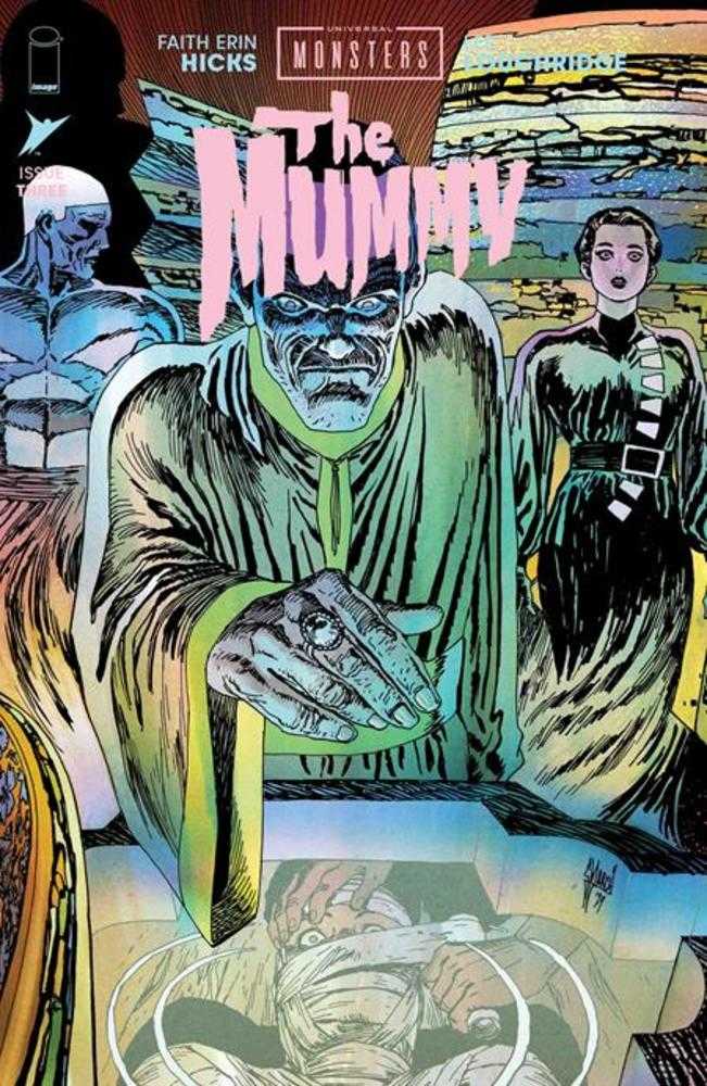 Universal Monsters The Mummy #3 (Of 4) Cover C 1 in 10 Guillem March Connecting Variant Image Comics
