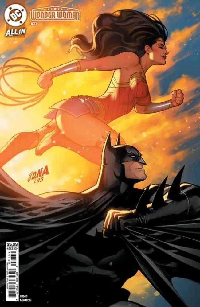 Wonder Woman #21 Cover B David Nakayama Card Stock Variant DC Comics
