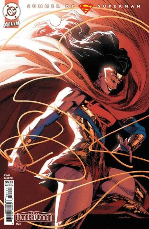 Wonder Woman #21 Cover D Kris Anka Supersmash-Up Card Stock Variant DC Comics