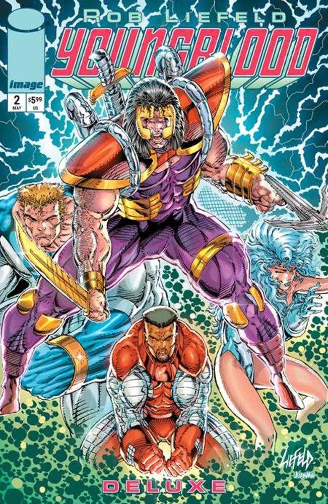 Youngblood Deluxe #2 Cover B Rob Liefeld Foil Variant Image Comics