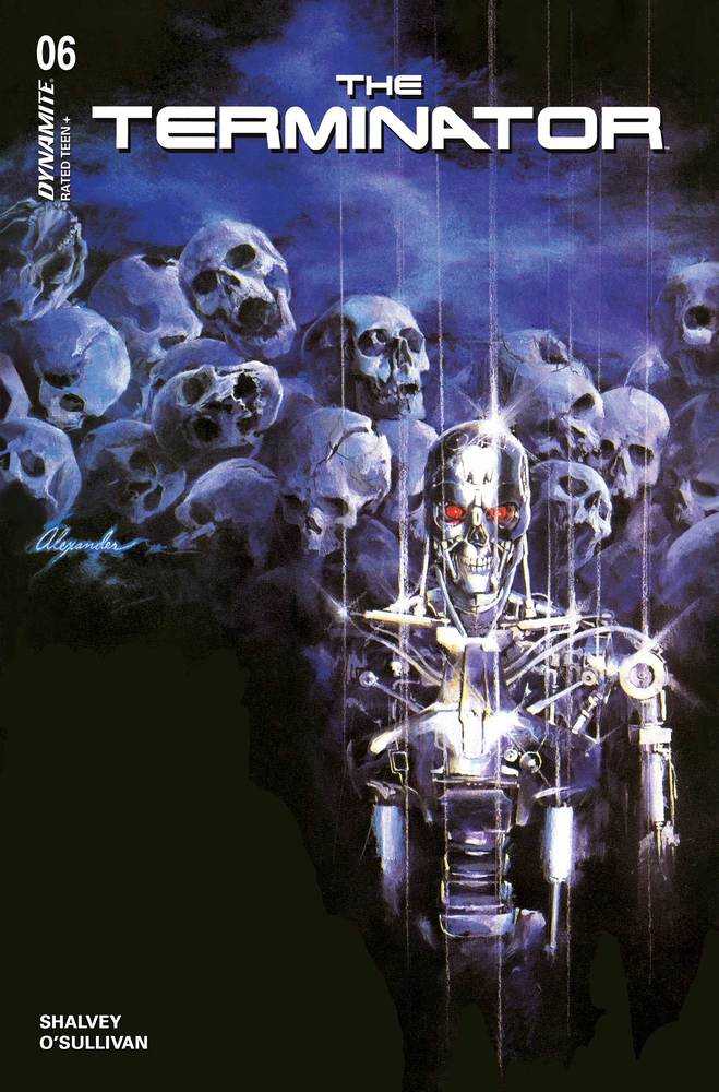 Terminator #6 Cover P Foc Bonus Ross Burning Earth Icon Dynamite Entertainment
