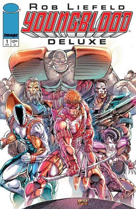 Youngblood Deluxe #1 Cover B Rob Liefeld Foil Variant Image Comics