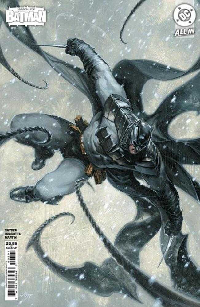 Absolute Batman #3 3rd Print Cover B Gabriele Dell Otto Card Stock Variant DC Comics