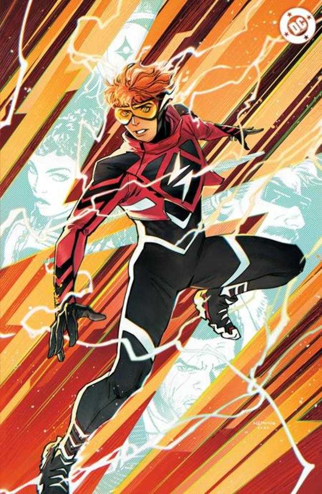 Absolute Flash #4 Cover E 1 in 50 Haining Virgin Card Stock Variant DC Comics