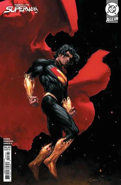 Absolute Superman #8 Cover B Clayton Crain Card Stock Variant DC Comics