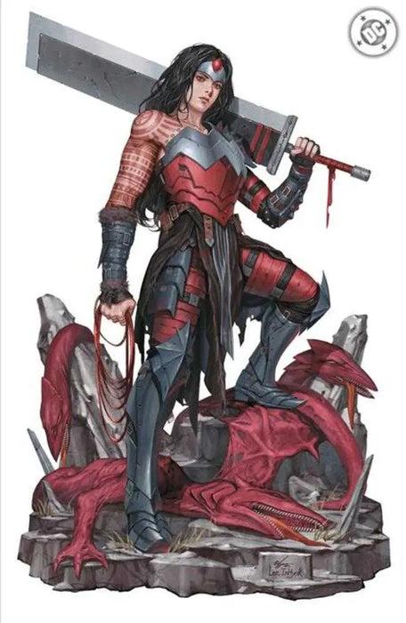 Absolute Wonder Woman #9 Cover E 1 in 50 Inhyuk Lee Virgin Card Stock Variant DC Comics