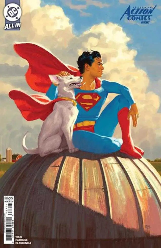 Action Comics #1087 Cover B David Talaski Card Stock Variant DC Comics