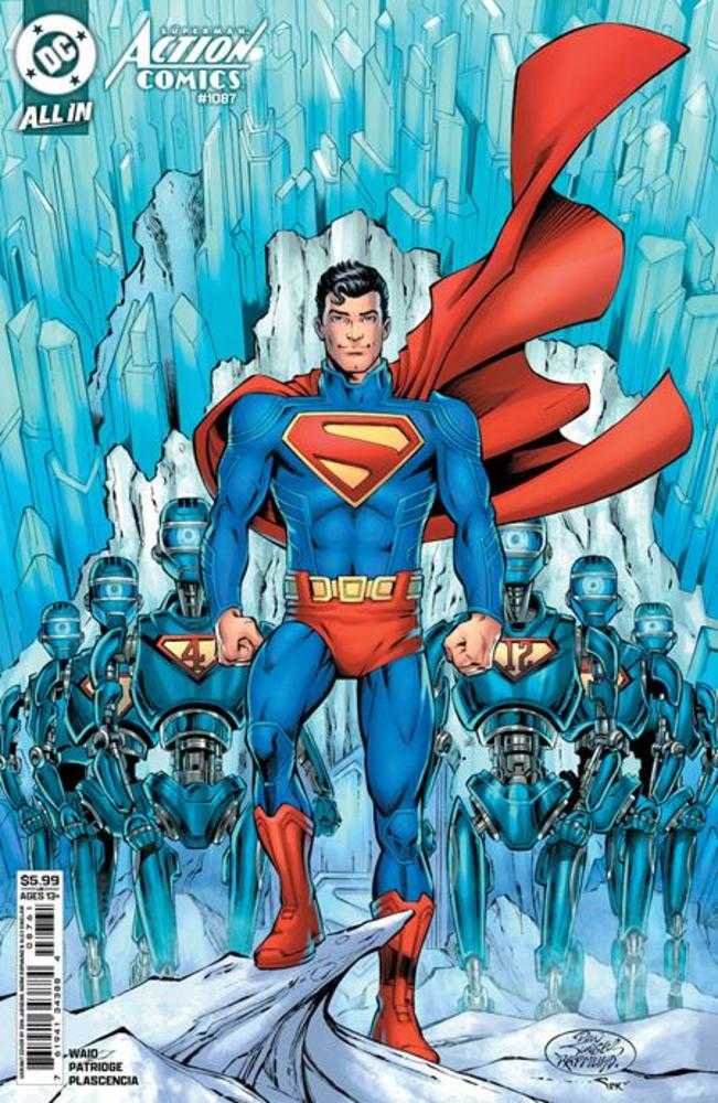 Action Comics #1087 Cover D Dan Jurgens Superman Movie Card Stock Variant DC Comics