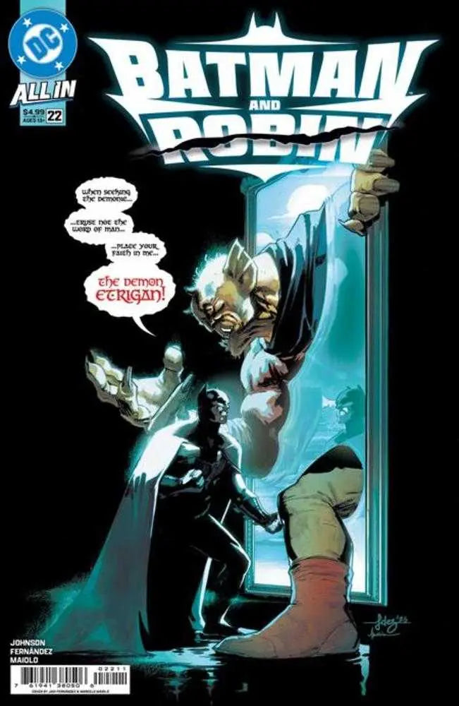 Batman And Robin #22 Cover A Javier Fernandez DC Comics
