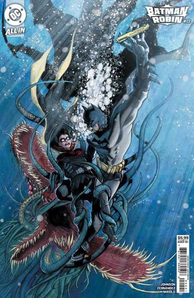 Batman And Robin #22 Cover B Juan Ferreyra Card Stock Variant DC Comics
