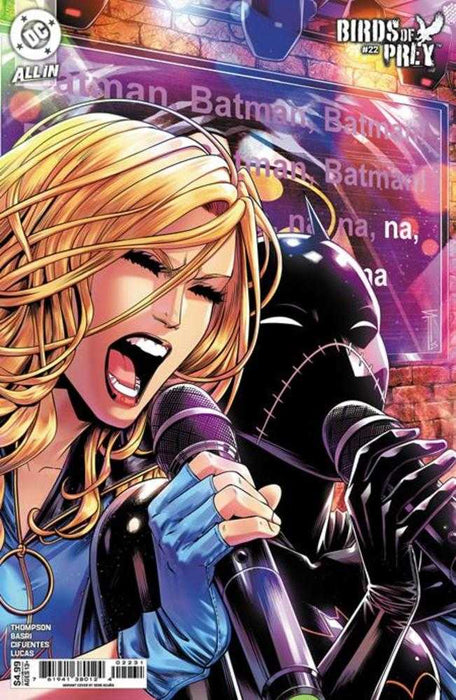 Birds Of Prey #22 Cover C Serg Acuna Card Stock Variant DC Comics
